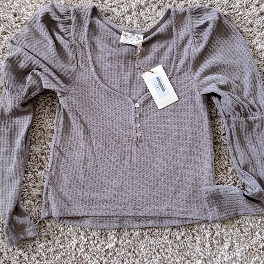 Joyfolie cropped Leona top